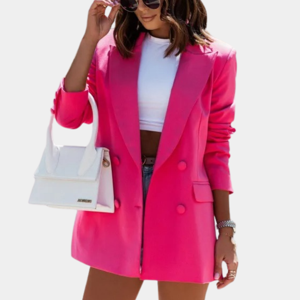 Vilhelmine | Stilfuld og afslappet let blazer - Freya Kobenhavn
