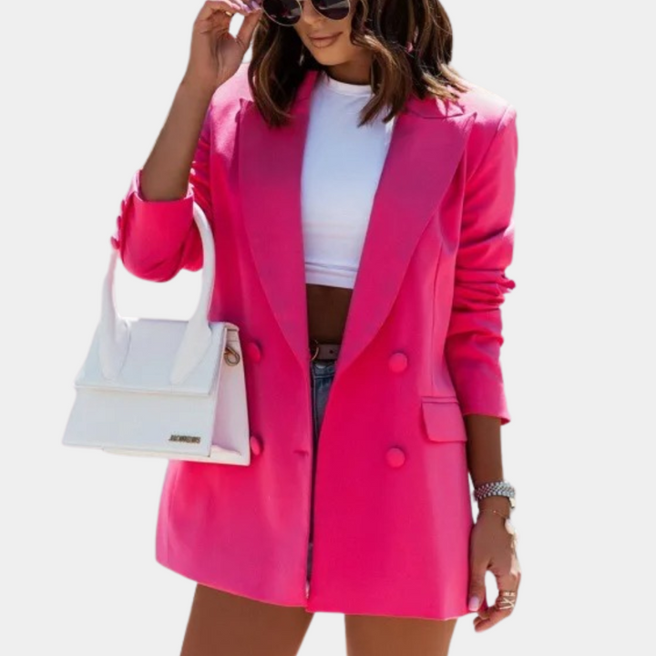 Vilhelmine | Stilfuld og afslappet let blazer - Freya Kobenhavn