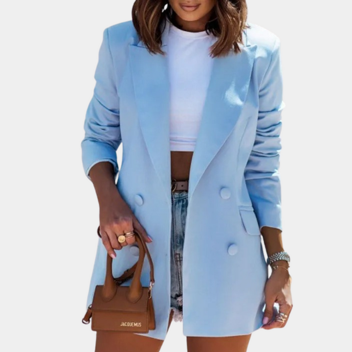 Vilhelmine | Stilfuld og afslappet let blazer - Freya Kobenhavn