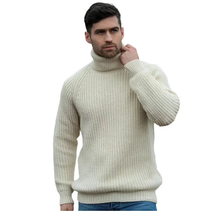 Conrad | Varm Rullekravesweater til Herrer i Strik - Freya Kobenhavn