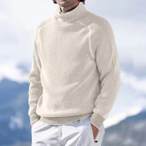 Morten | Herre Turtleneck Striktrøje - Freya Kobenhavn