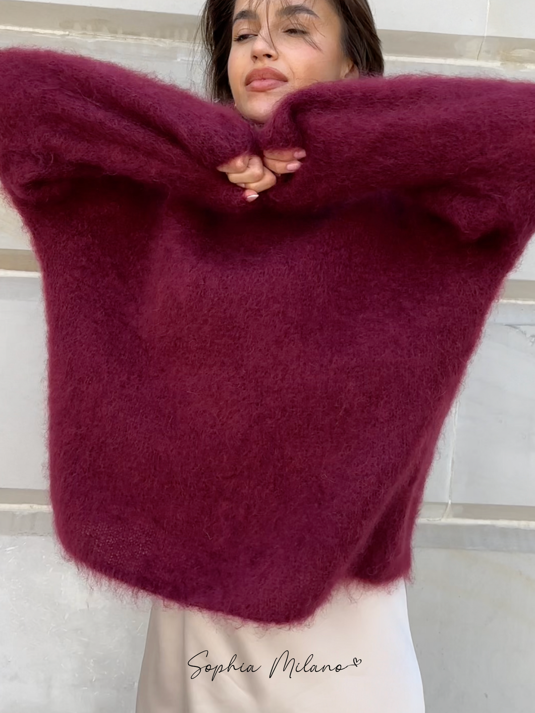 Sophia™ | Mohair Crewneck - Freya Kobenhavn