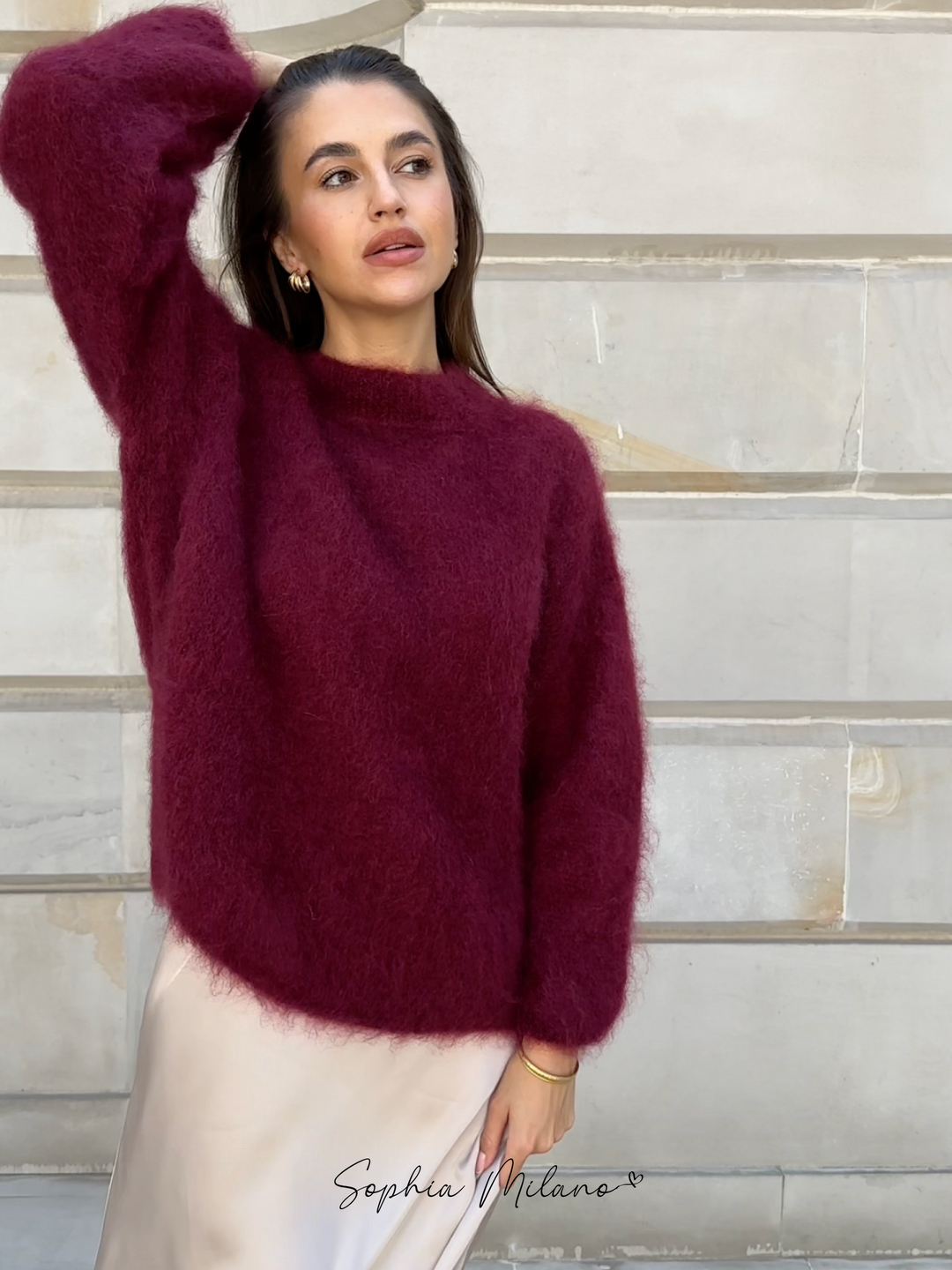 Sophia™ | Mohair Crewneck - Freya Kobenhavn
