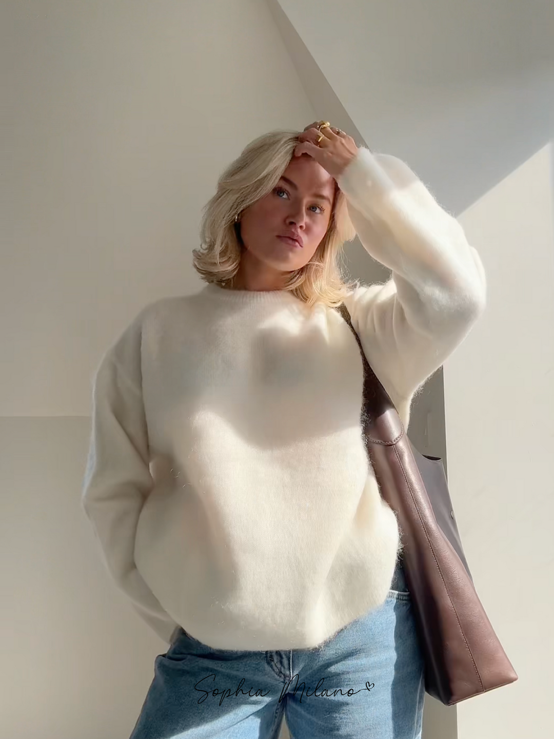 Sophia™ | Mohair Crewneck - Freya Kobenhavn