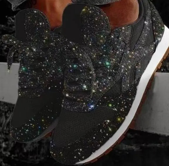 Ellinor | Stilfulde Og Komfortable Glitrende Sneakers - Freya Kobenhavn