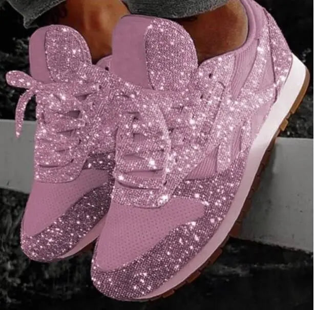 Ellinor | Stilfulde Og Komfortable Glitrende Sneakers - Freya Kobenhavn