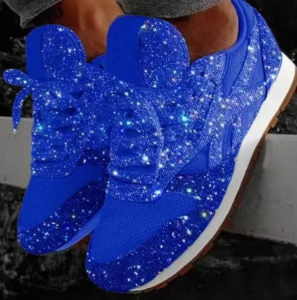 Ellinor | Stilfulde Og Komfortable Glitrende Sneakers - Freya Kobenhavn