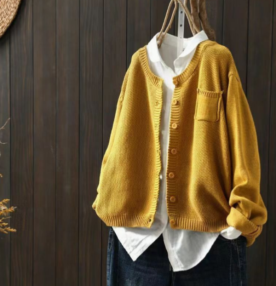 Novalie | Stilfuld og Casual Strikket Cardigan - Freya Kobenhavn