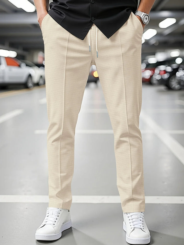 Einar | Herrebukser med Snørelukning og Slim Fit - Freya Kobenhavn