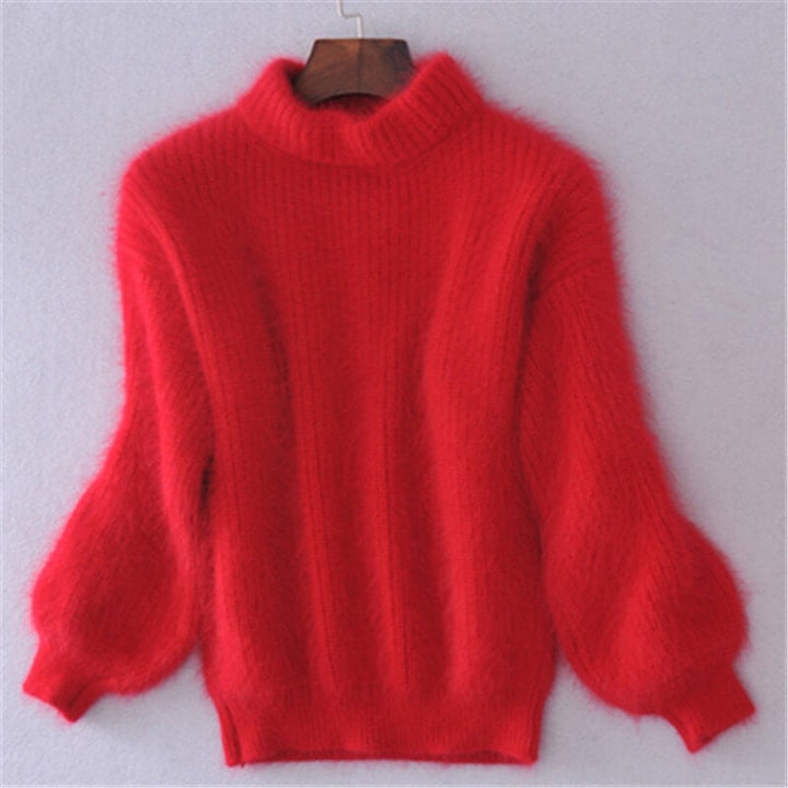 Frida | Blød Sweater med Puffærmer - Freya Kobenhavn