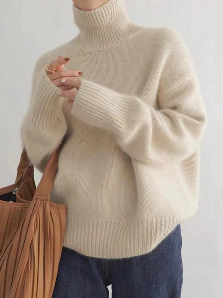 Joline™ | Cashmere-trøje med rullekrave - Freya Kobenhavn