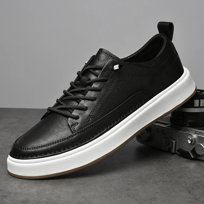 Philip | Herre Vinter Sneakers med Snørelukning og Tykk Sål - Freya Kobenhavn