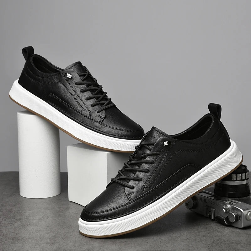 Philip | Herre Vinter Sneakers med Snørelukning og Tykk Sål - Freya Kobenhavn