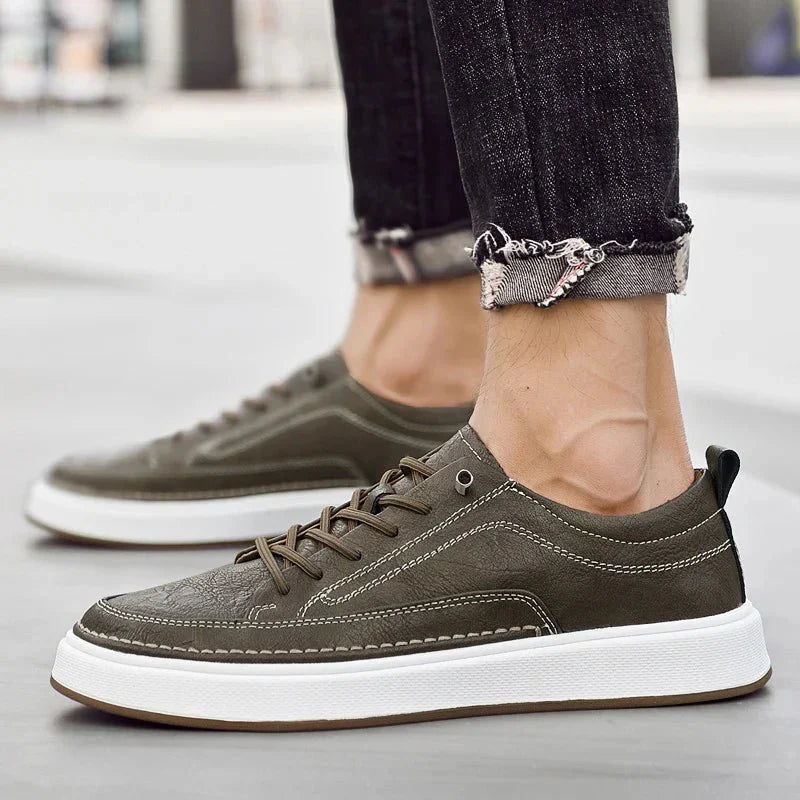 Philip | Herre Vinter Sneakers med Snørelukning og Tykk Sål - Freya Kobenhavn
