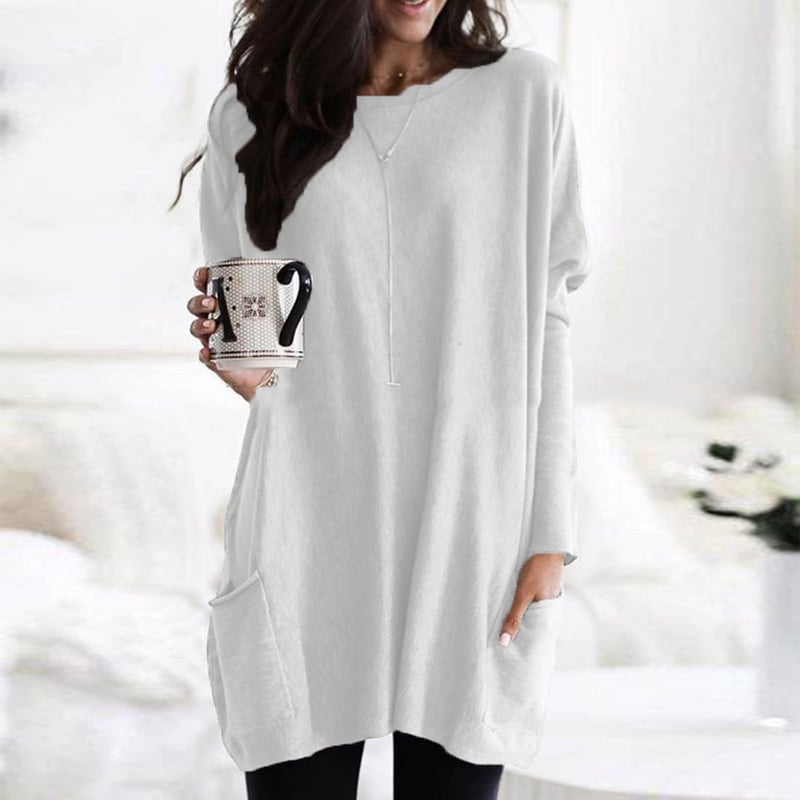 Vilhelmine | Behagelig Og Stilfuld Lang Sweater - Freya Kobenhavn