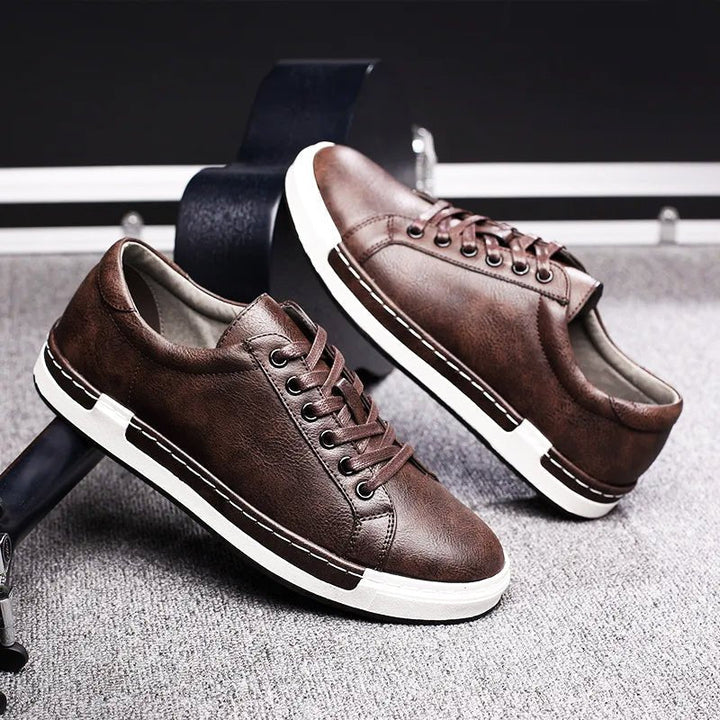 Everwyn | Herre Vinter Sneakers med Snørelukning og Skridsikker Sål - Freya Kobenhavn