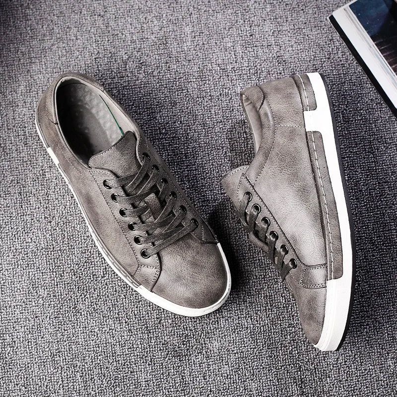 Everwyn | Herre Vinter Sneakers med Snørelukning og Skridsikker Sål - Freya Kobenhavn