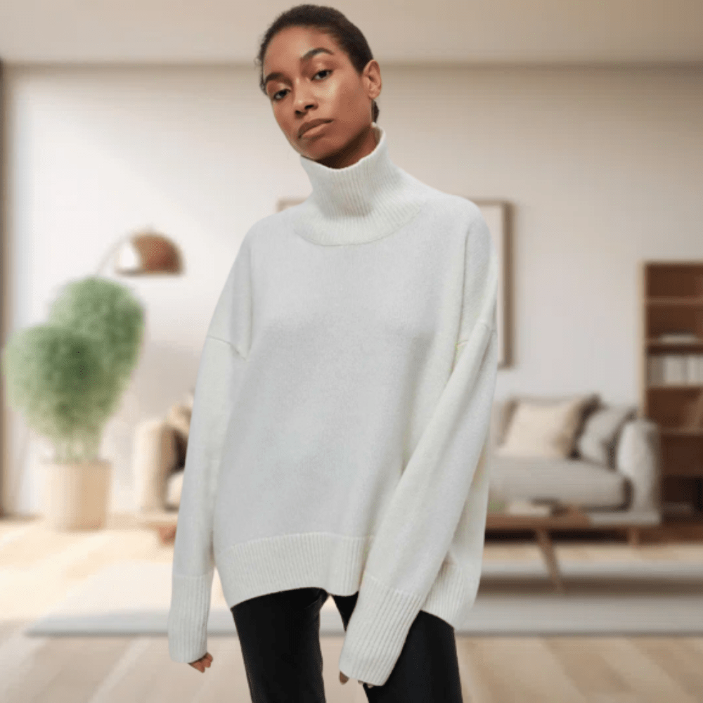 Line | Dame Rullekravesweater Til Vinter - Freya Kobenhavn