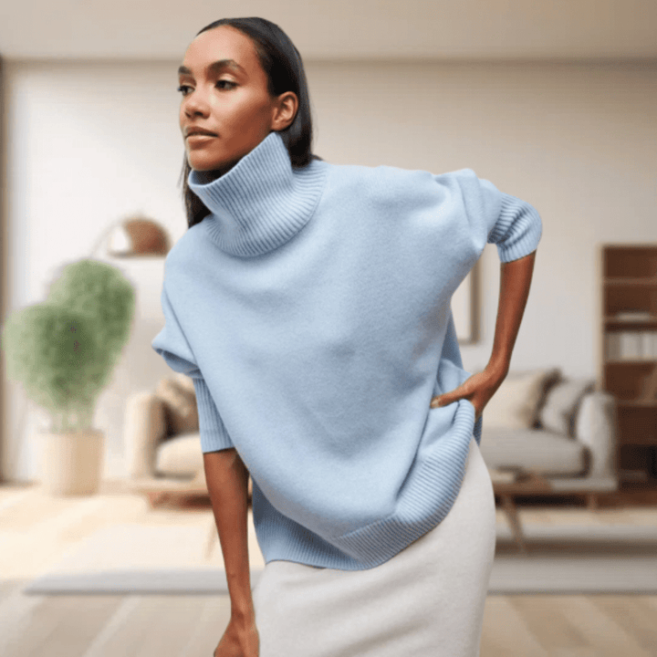 Line | Dame Rullekravesweater Til Vinter - Freya Kobenhavn
