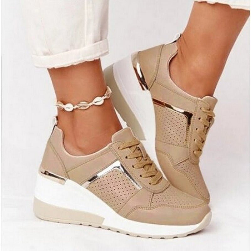 Tabea | Stilfulde Komfortable Kilesneakers - Freya Kobenhavn