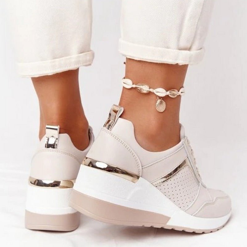 Tabea | Stilfulde Komfortable Kilesneakers - Freya Kobenhavn