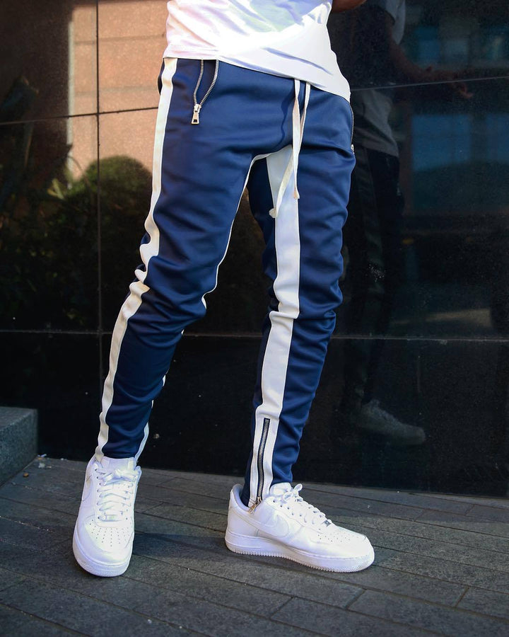 Alexander | Herre Sporty Joggerbukser Med Sidestriber - Freya Kobenhavn