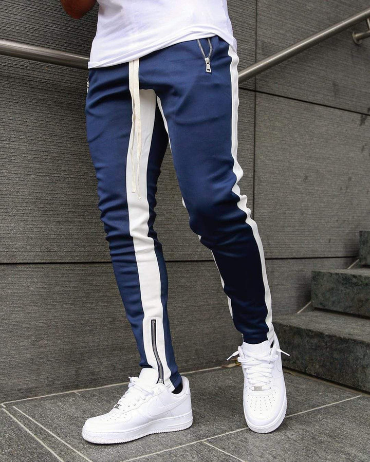 Alexander | Herre Sporty Joggerbukser Med Sidestriber - Freya Kobenhavn