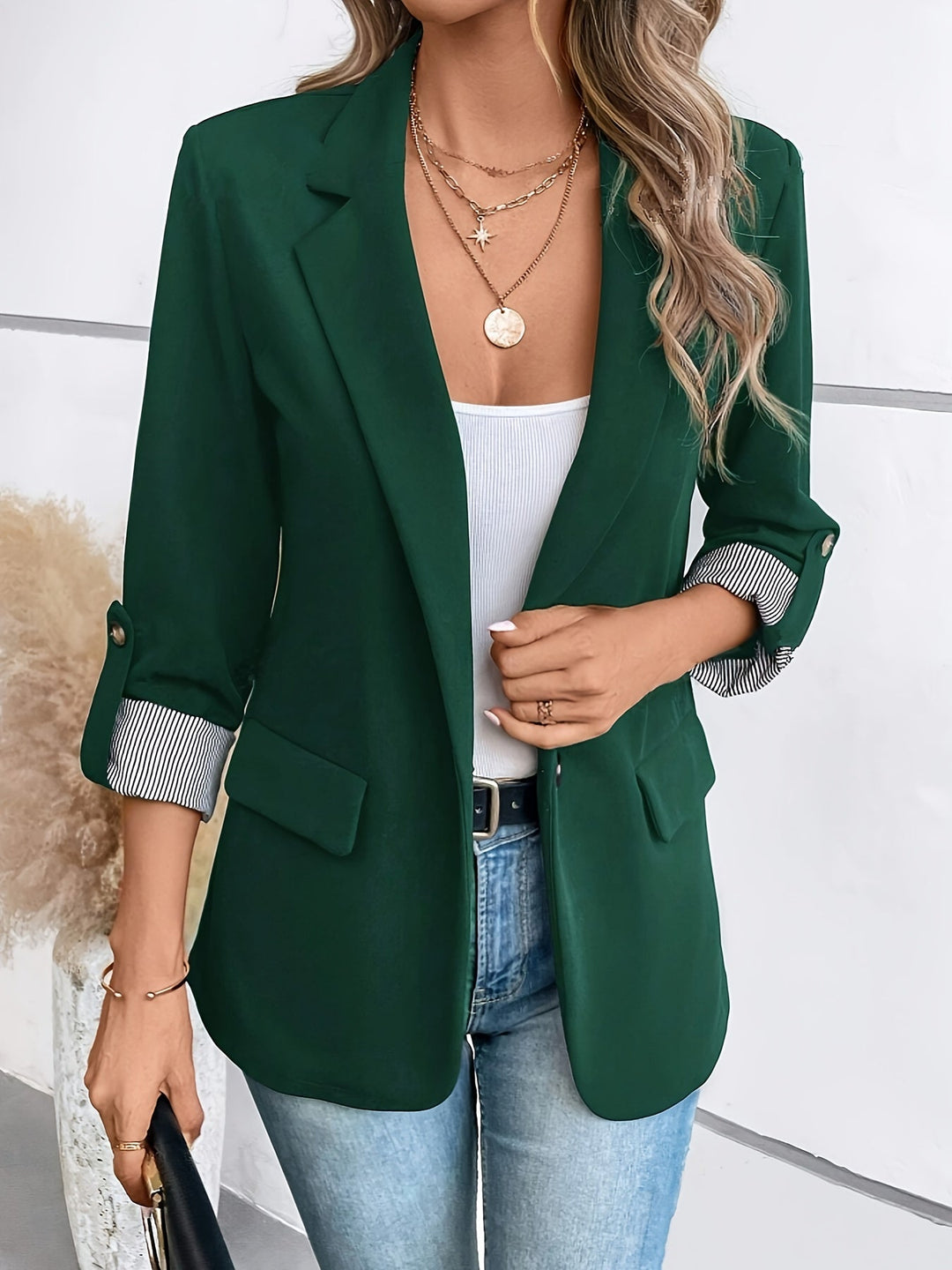 Jutta | Stilfuld, elegant og afslappet blazer - Freya Kobenhavn