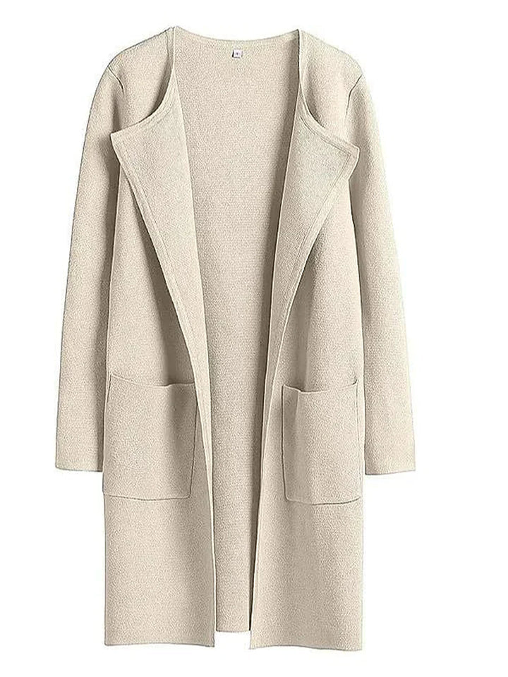 Dagmar | Dame Hyggelig Vinter Cardigan med Lommer - Freya Kobenhavn