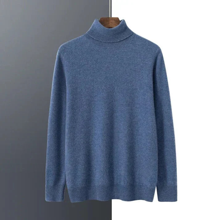 Marcus | Herre Rullekravesweater med Løs Pasform - Freya Kobenhavn