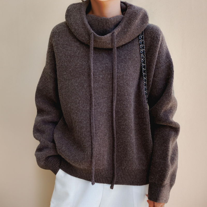 Charlotte™ | Rullekrave Sweater i Merinould - Freya Kobenhavn
