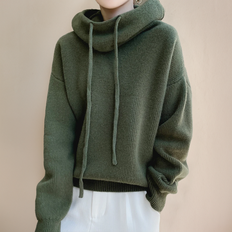 Charlotte™ | Rullekrave Sweater i Merinould - Freya Kobenhavn
