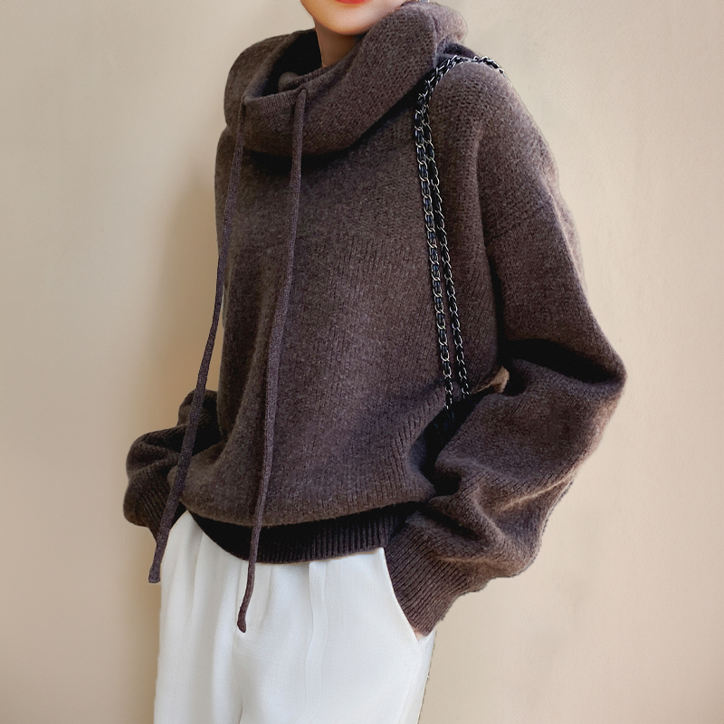 Charlotte™ | Rullekrave Sweater i Merinould - Freya Kobenhavn
