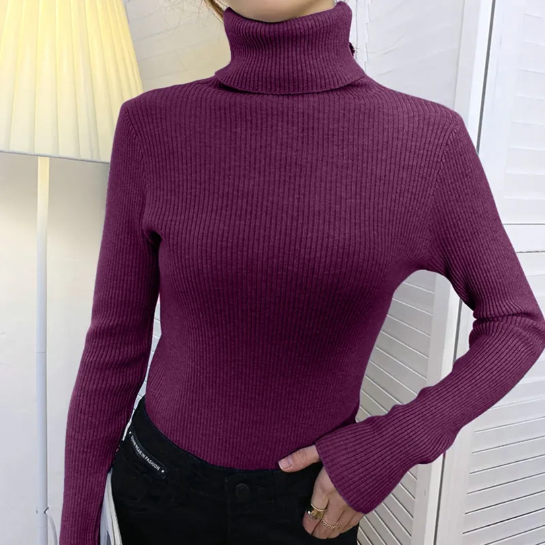 Gitte | Elegant Og Stilfuld Rullekravetrøje - Freya Kobenhavn