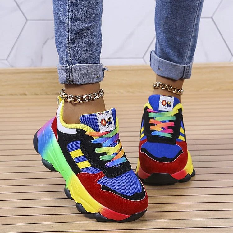 Olivia | Legende Regnbue Sneakers - Freya Kobenhavn