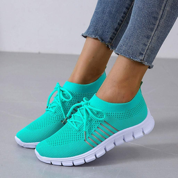 Sanne | Stilfulde Åndbare Strikkede Sneakers - Freya Kobenhavn