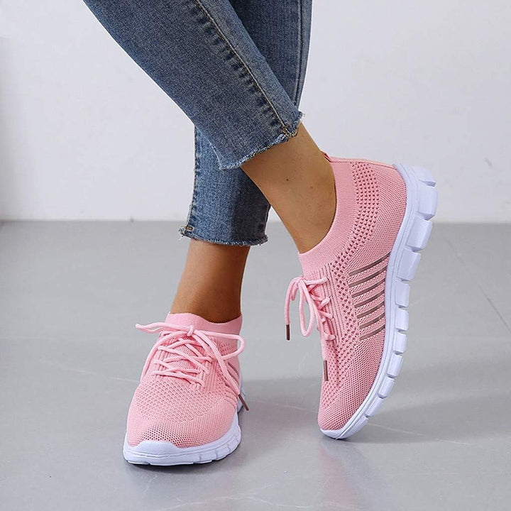 Sanne | Stilfulde Åndbare Strikkede Sneakers - Freya Kobenhavn