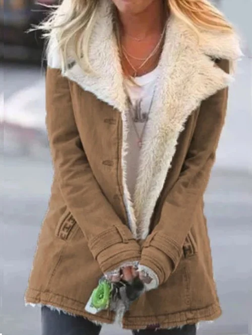 Annika™ | Fleece-Foret Vinterjakke - Freya Kobenhavn