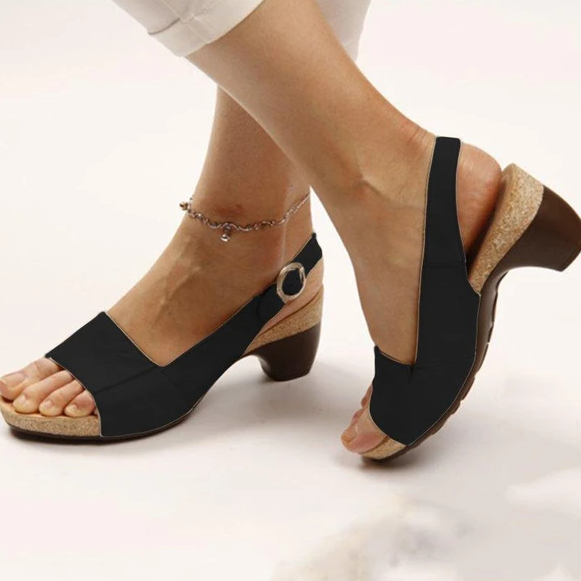 Irmelin | Komfortable Klassiske Slingback Hæle - Freya Kobenhavn