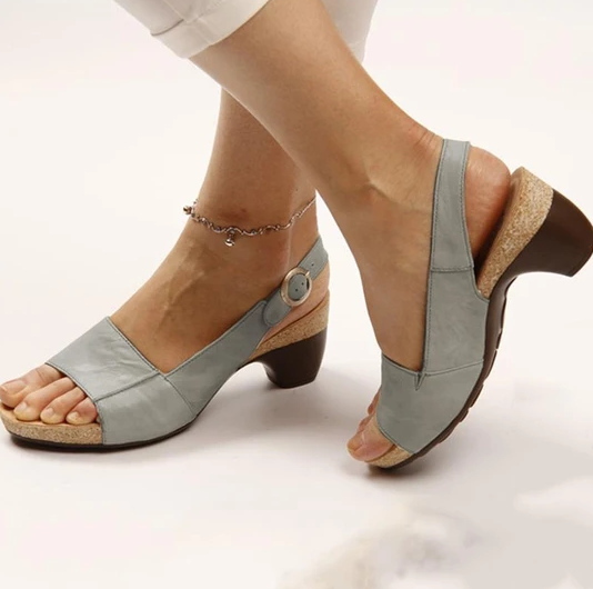 Irmelin | Komfortable Klassiske Slingback Hæle - Freya Kobenhavn