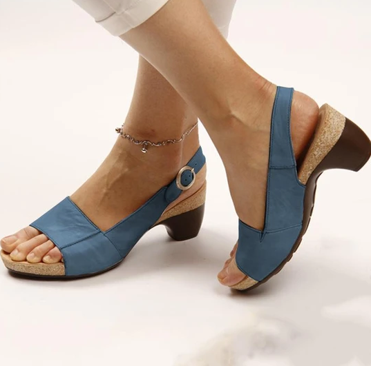 Irmelin | Komfortable Klassiske Slingback Hæle - Freya Kobenhavn
