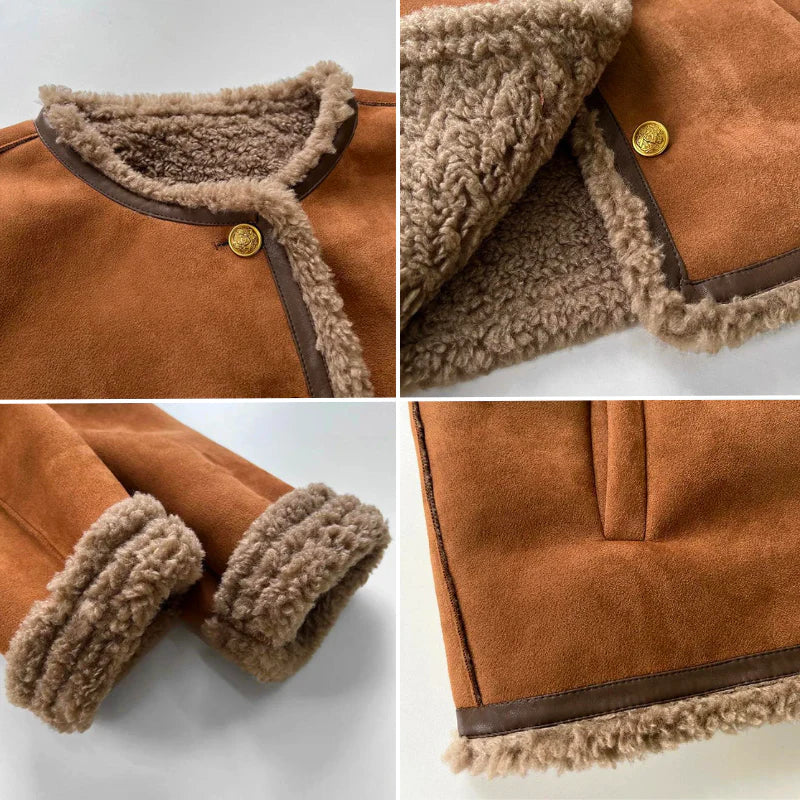 Milou™ | Stilfuld Jakke med Sherpa-for - Freya Kobenhavn