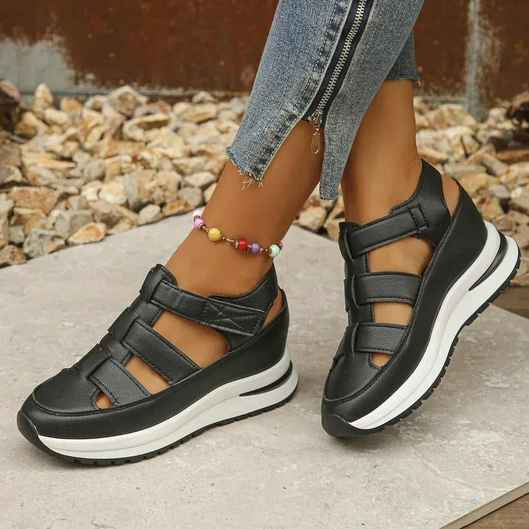 Elfriede | Metalliske Sneakers Stilfulde Og Behagelige - Freya Kobenhavn