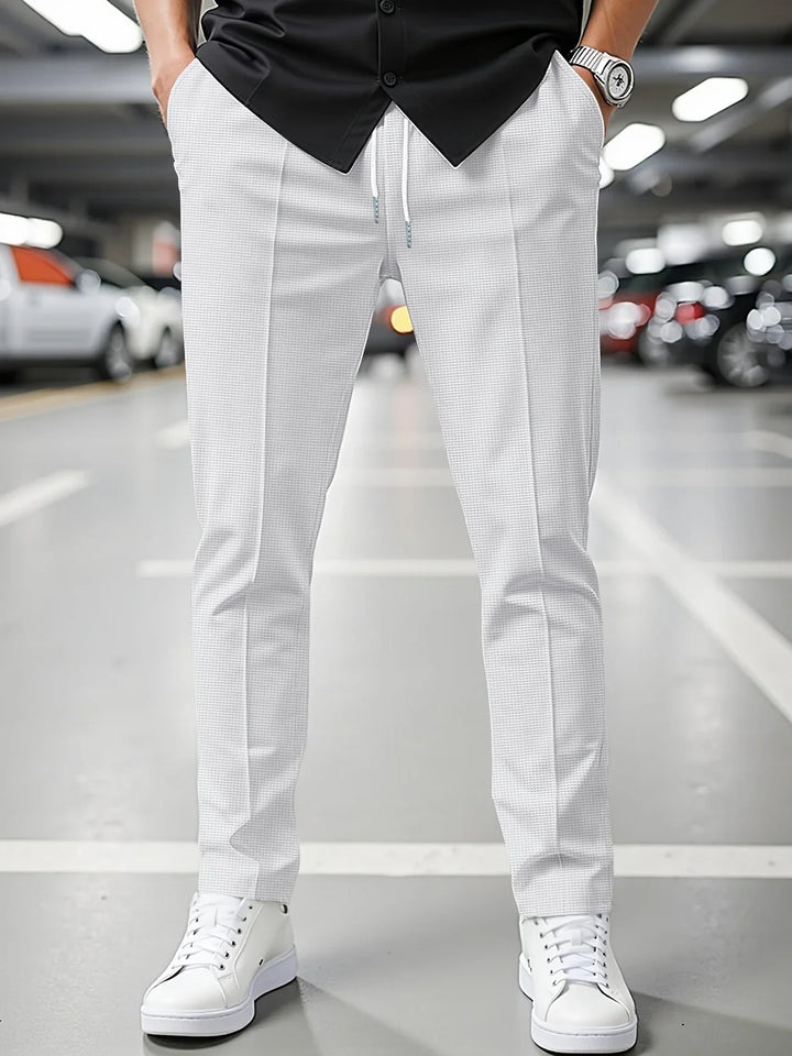 Einar | Herrebukser med Snørelukning og Slim Fit - Freya Kobenhavn