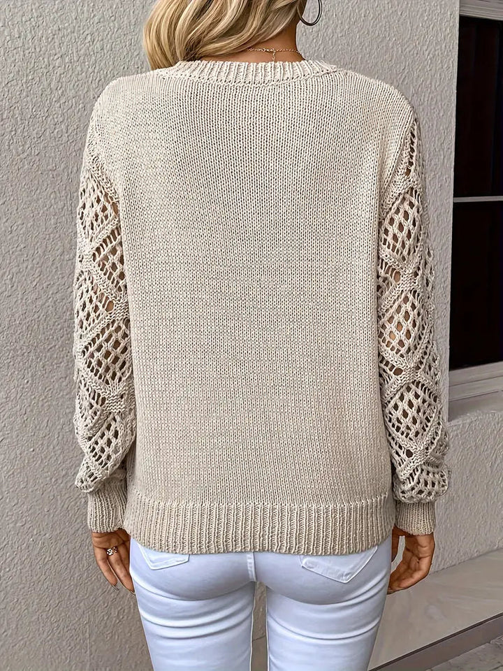 Sandra | Stilfuld Og Behagelig V-Formet Sweater - Freya Kobenhavn