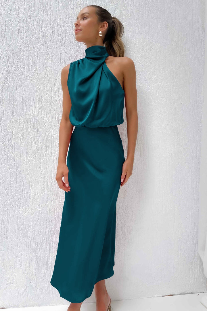 Josepha | Elegant Og Stilfuld Satinkjole - Freya Kobenhavn