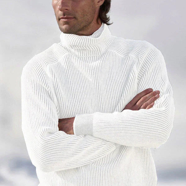Morten | Herre Turtleneck Striktrøje - Freya Kobenhavn