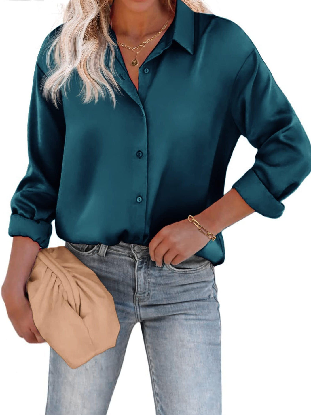 Noelia | Afslappet Og Elegant Skjortebluse Med Knapper - Freya Kobenhavn