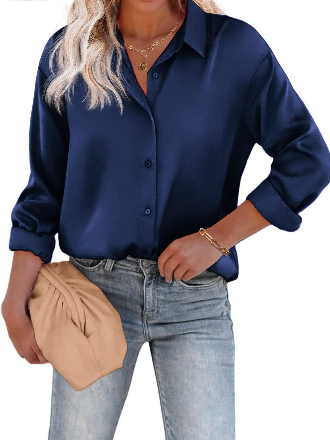 Noelia | Afslappet Og Elegant Skjortebluse Med Knapper - Freya Kobenhavn