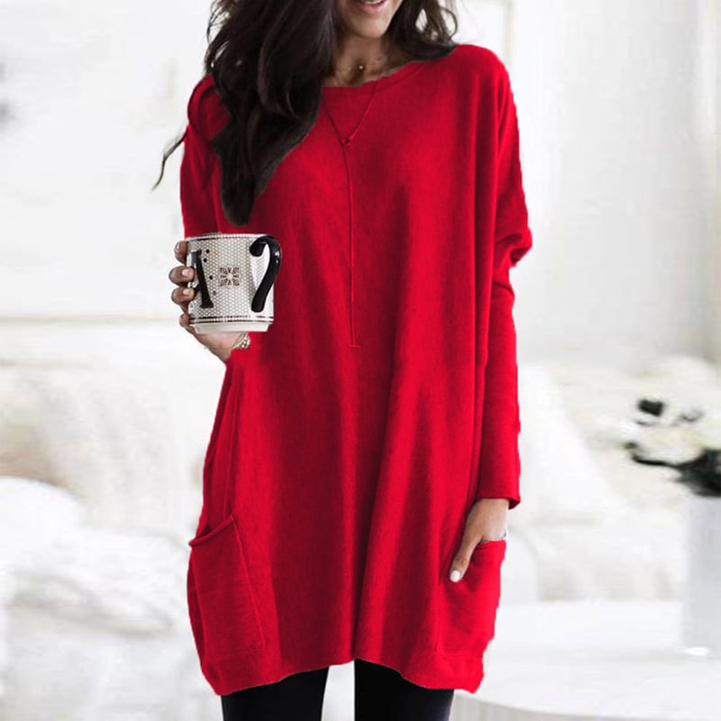 Vilhelmine | Behagelig Og Stilfuld Lang Sweater - Freya Kobenhavn